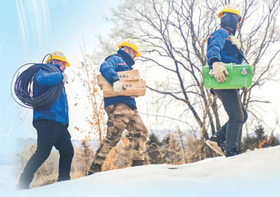 辽宁联通战冰雪 暖客暖家惠民生